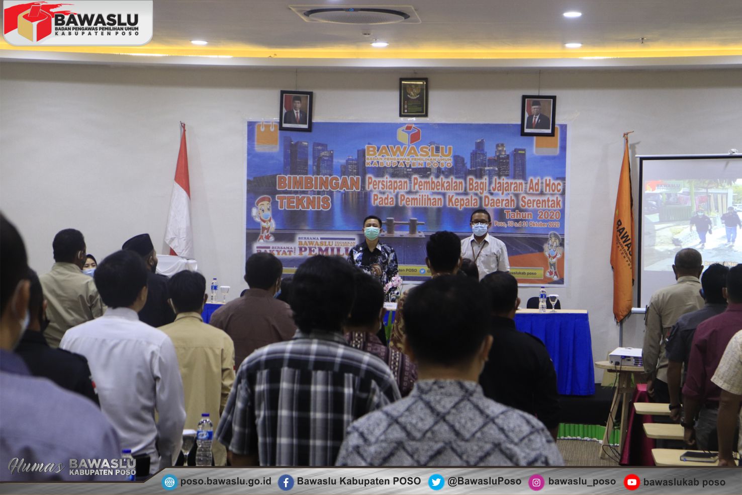 Bawaslu Kabupaten Poso Gelar Bimbingan Teknis Penguatan Kelembagaan