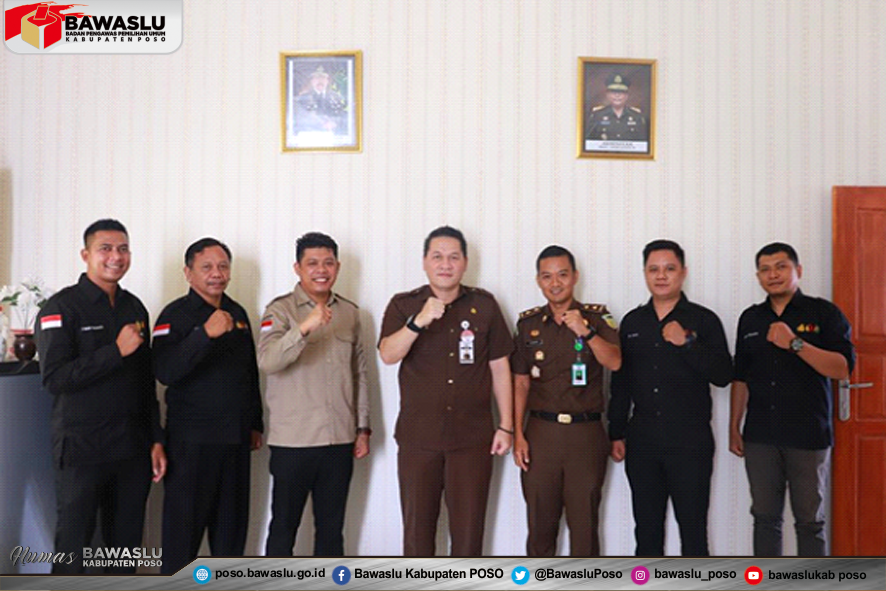 HADAPI PILKADA BAWASLU KABUPATEN POSO BAHAS PENANGANAN PELANGGARAN DENGAN KEJAKSAAN NEGERI POSO