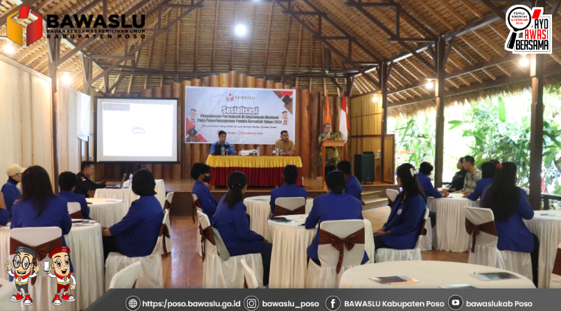 TINGKATKAN PARTISIPASI PEMILU, BAWASLU GANDENG MAHASISWA IKUT PENGAWASAN PARTISIPATIF