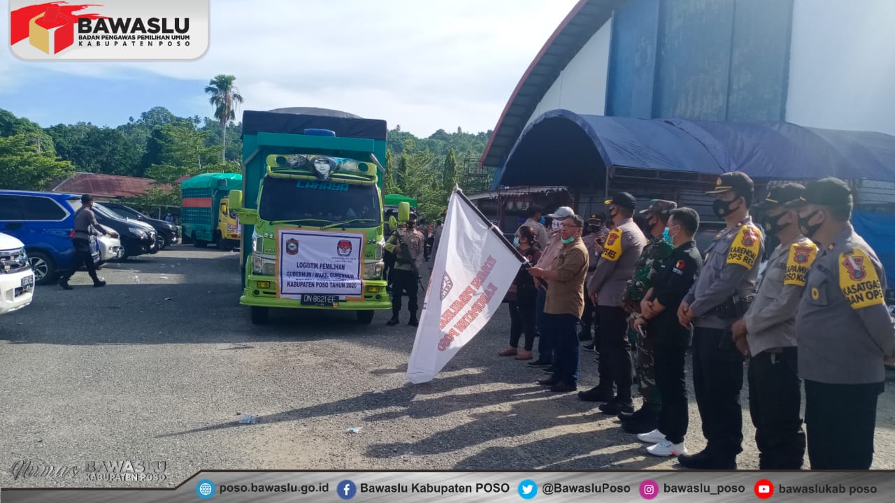 Bawaslu Kabupaten Poso Awasi ketat Proses Pengecekan Logistik sampai dengan Pendistribusian ke TPS