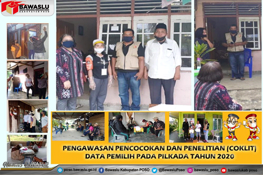 SUPERVISI DAN MONITORING PENGAWASAN COKLIT DI KECAMATAN SE- KABUPATEN POSO