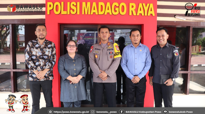 PERKUAT SINERGITAS BAWASLU KABUPATEN POSO SILAHTURAHMI DENGAN POLRES POSO