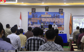 Bawaslu Kabupaten Poso Gelar Bimbingan Teknis Penguatan Kelembagaan