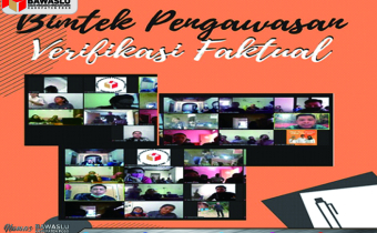 BAWASLU KABUPATEN POSO GELAR BIMBINGAN TEKNIS KESIAPAN PENGAWASAN VERIFIKASI FAKTUAL