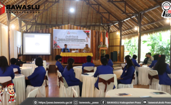 TINGKATKAN PARTISIPASI PEMILU, BAWASLU GANDENG MAHASISWA IKUT PENGAWASAN PARTISIPATIF