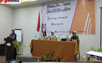 Bimtek Sekretariat Bawaslu Kabupaten/Kota Se - Sulawesi Tengah