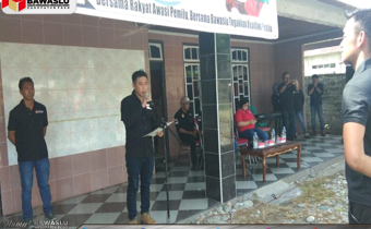 Bawaslu Kabupaten Poso Menggelar Apel Patrol Anti Politik Uang