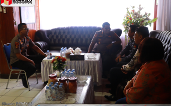 Bawaslu Kabupaten Poso Silaturahmi Dengan Polres Poso