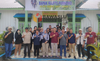 BAWASLU KABUPATEN POSO PASTIKAN HAK PILIH DI PT.SJA 2 KECAMATAN PAMONA TIMUR.